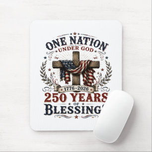 Eine Nation unter Gott 250 Jahre Segen  Mousepad