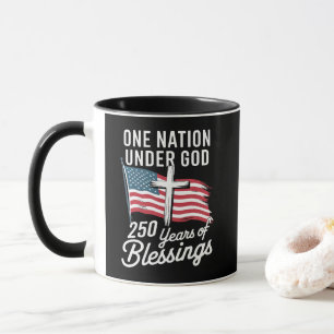 Eine Nation unter Gott 250 Jahre Tasse