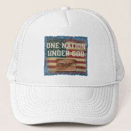 Eine Nation unter Gott - Cap Truckerkappe
