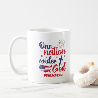 Eine Nation unter Gott Kaffeetasse