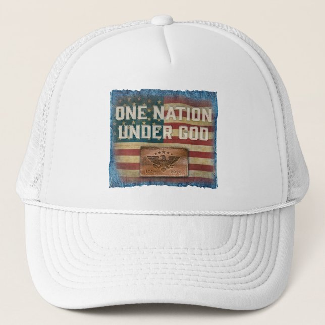Eine Nation unter Gott - Kappe (Vorderseite)