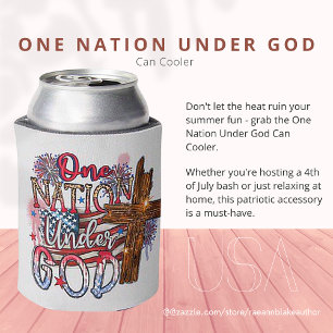 Eine Nation unter Gott Kühlerbox Dosenkühler