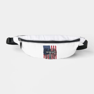 Eine Nation unter Gott Patrioten Kreuz Flügel Shir Bauchtasche