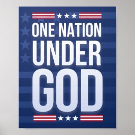 Eine Nation unter Gott Poster