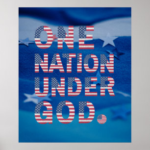 Eine Nation unter Gott. Poster