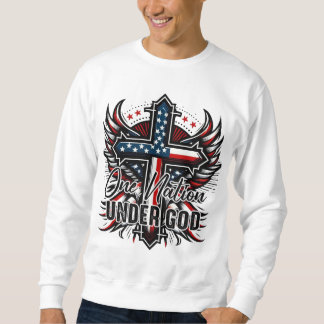 Eine Nation unter Gott Sweatshirt