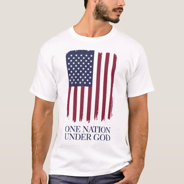 Eine Nation unter Gott T-Shirt (Vorderseite)