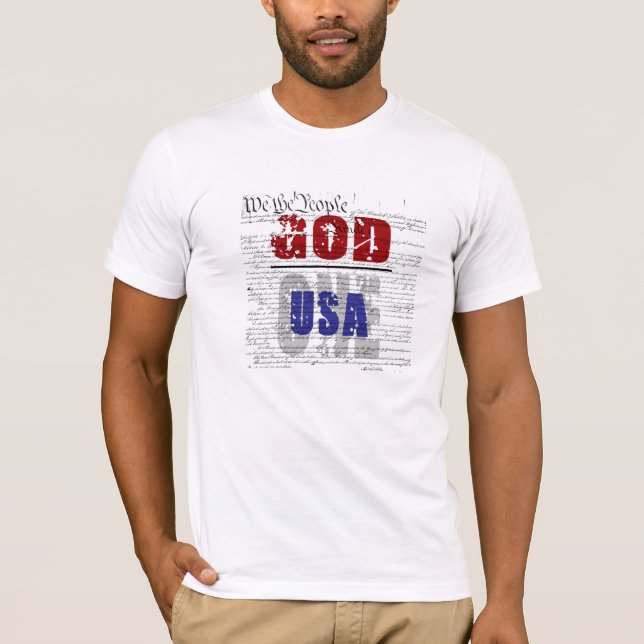 Eine Nation unter Gott T-Shirt (Vorderseite)