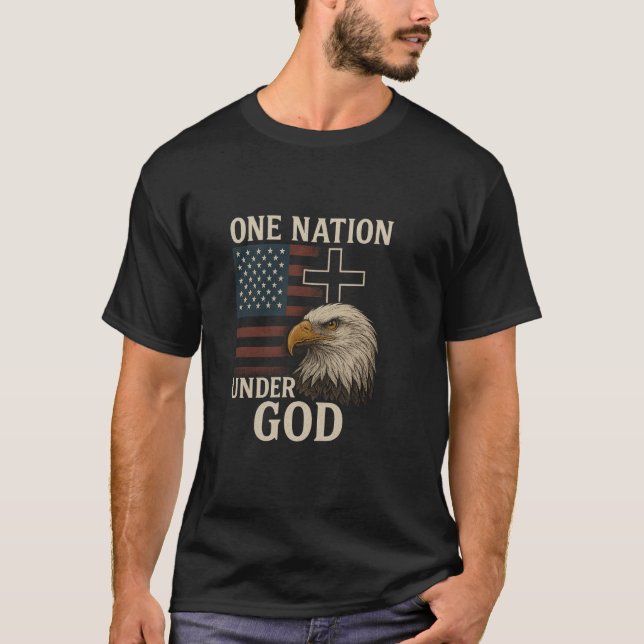 Eine Nation unter Gott T-Shirt (Vorderseite)