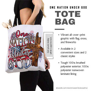 Eine Nation unter Gott Tragetasche