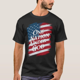Eine Nation unter Gott, Unabhängigkeitstag, Verein T-Shirt