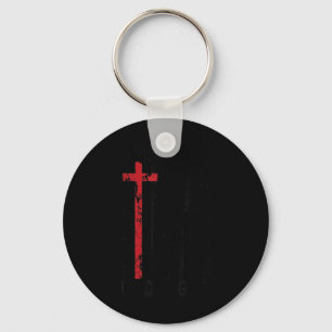 Eine Nation unter Gott US-Flagge Jesus Christliche Schlüsselanhänger