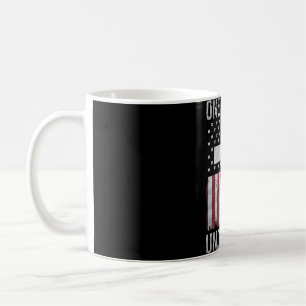 Eine Nation unter Gott Vintage Patriotisch 4. Juli Kaffeetasse
