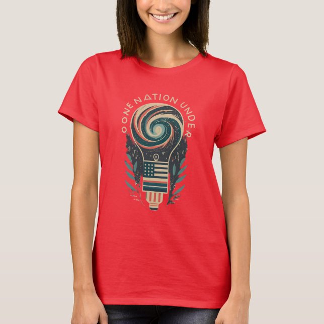 EINE NATION UNTER T - SHIRT (Vorderseite)