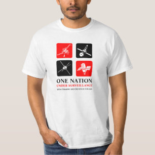 Eine Nation unter Überwachung T-Shirt