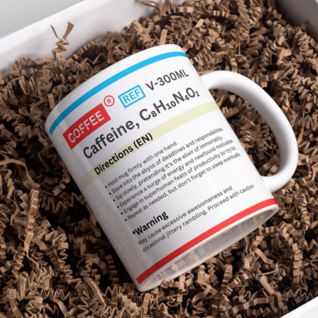 Eine neuartige Coffein-Tasse Kaffeetasse (Von Creator hochgeladen)