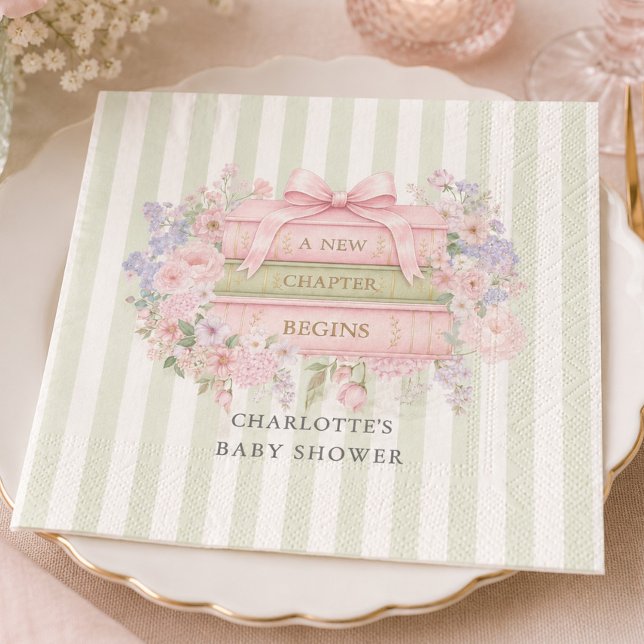 Eine neue Ära beginnt Baby Shower Serviette (Von Creator hochgeladen)