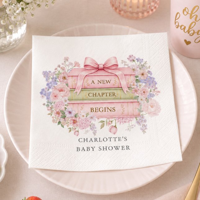 Eine neue Ära beginnt Baby Shower Serviette (Von Creator hochgeladen)