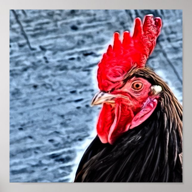 Eine neue digitale Kunst Poster (Vorne)