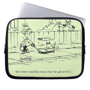 Eine neue Fahrt Laptopschutzhülle