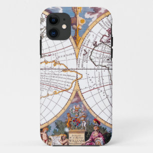 Eine neue Karte des grauenhaften Globe iPhone 5 Fa Case-Mate iPhone Hülle