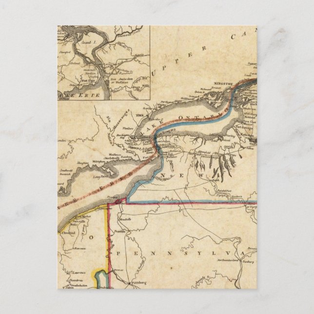 Eine neue Karte des Kriegssitzes (Vorderseite)