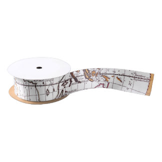 Eine neue Karte des riesigen Globe-Schwimmbeckens Satinband