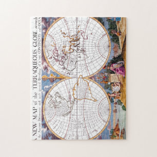 Eine neue Karte des schrecklichen globalen Puzzles