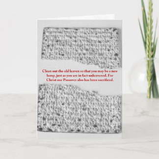 Eine neue Kluft: Pessach-Reflektion Karte