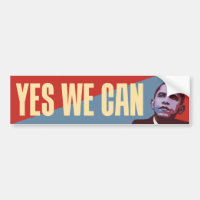 Eine neue Mehrheit - Obama politischer Autoaufkleb