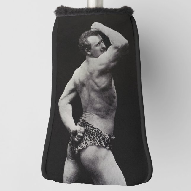 Eine neue Pose von StrongMen Eugen Sandow Bodybuil Golf Headcover (Rotieren 90)