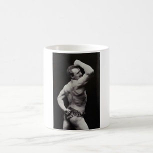 Eine neue Pose von StrongMen Eugen Sandow Bodybuil Kaffeetasse