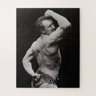 Eine neue Pose von StrongMen Eugen Sandow Bodybuil Puzzle
