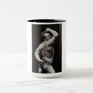 Eine neue Pose von StrongMen Eugen Sandow Bodybuil Tasse