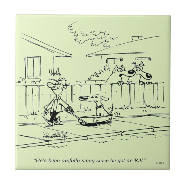 Eine neue Reise Fliese (Vorderseite)