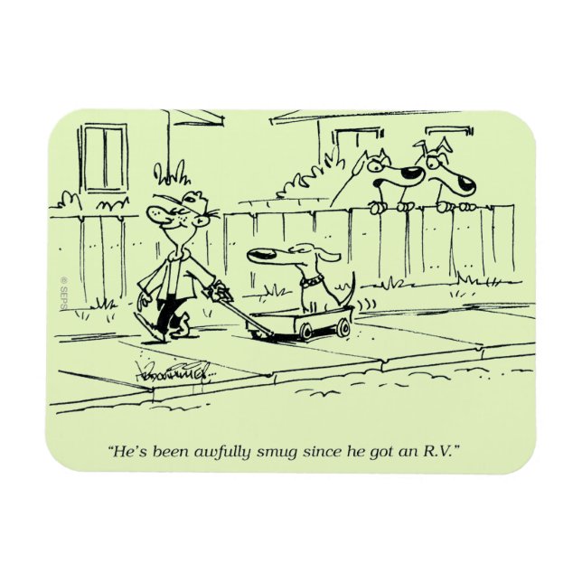 Eine neue Reise Magnet (Horizontal)