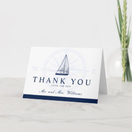 Eine neue Reise-Seeart danken Ihnen Dankeskarte