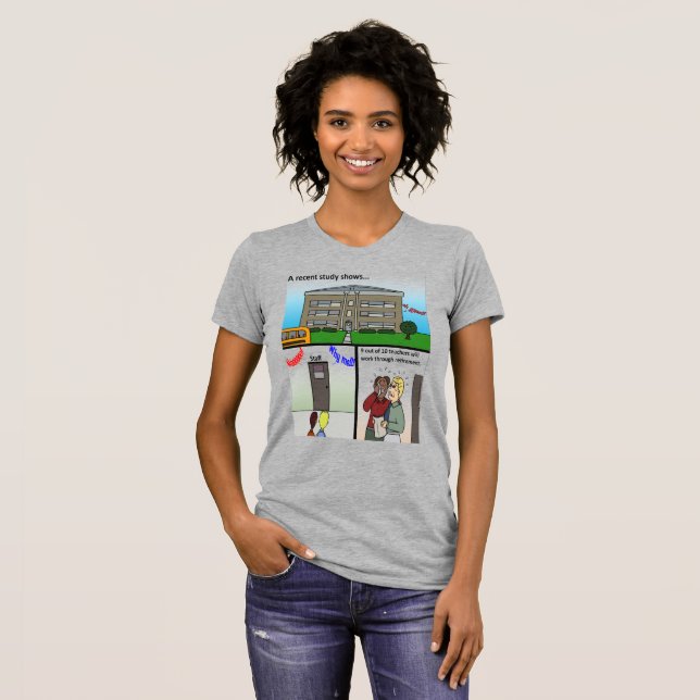 Eine neuere Studie zeigt den T - Shirt (Vorne ganz)