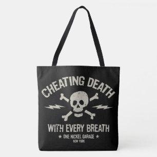 Eine Nickel-Garage / Cheat Death Beach Bag