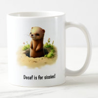 Eine Niedliche 3D-bemalte Weasel-Kaffee-Tasse