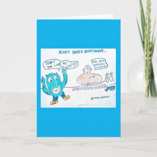 Eine Niedliche Geburtstagskarte Karte