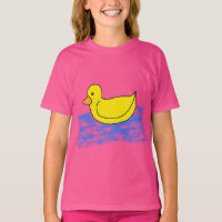 eine niedliche gelbe Ente T - Shirt
