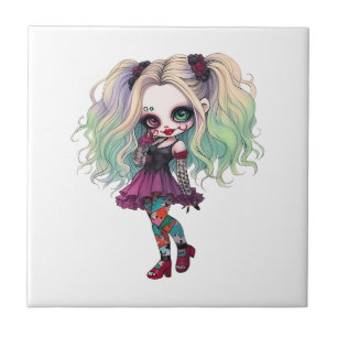 Eine Niedliche Girl Halloween Design Collection 13 Fliese