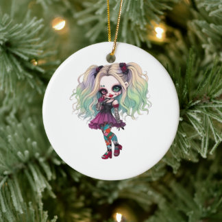 Eine Niedliche Girl Halloween Design Collection 13 Keramik Ornament