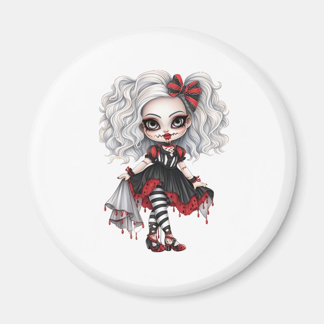 Eine Niedliche Girl Halloween Design Collection 7 Magnet (Vorne)