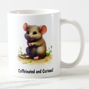Eine Niedliche, in 3D gestrichene Maus Coffee Tass Kaffeetasse