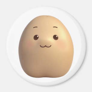 Eine Niedliche Kartoffelsorte Magnet