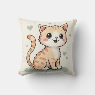 eine niedliche Katze Kissen