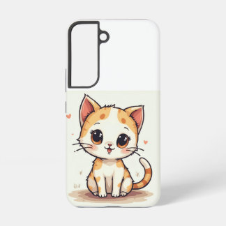 eine niedliche Katze Samsung Galaxy Hülle