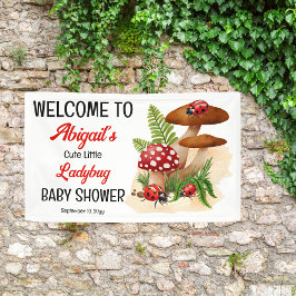 Eine Niedliche kleine Ladybug ist auf dem Weg zur  Banner